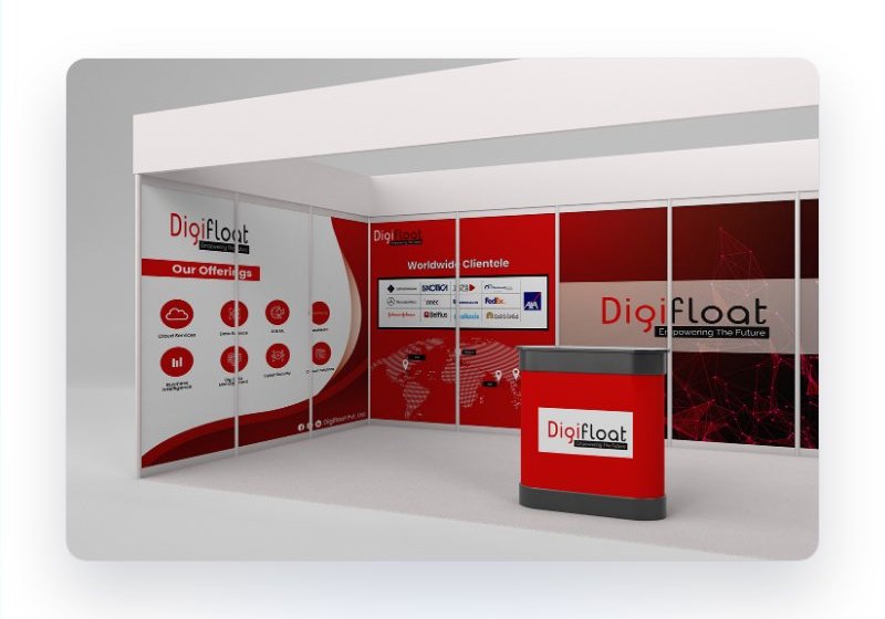 Digifloat stand at GITEX Global
